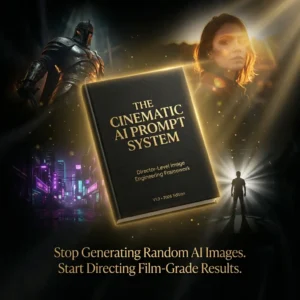 The Cinematic AI Prompt System – Stop Generating Random AI Images